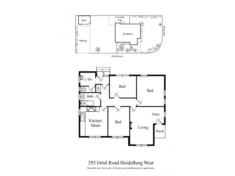 293 Oriel Road, Heidelberg West VIC 3081 Floorplan
