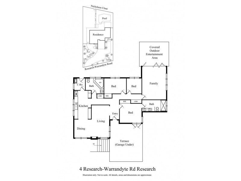 4 Research Warrandyte Road, Research VIC 3095 Floorplan