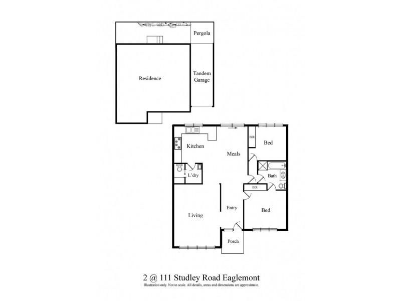 2/111 Studley Road, Eaglemont VIC 3084 Floorplan
