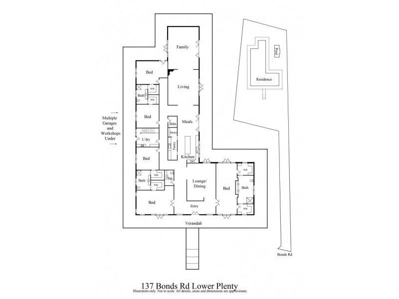 137 Bonds Road, Lower Plenty VIC 3093 Floorplan