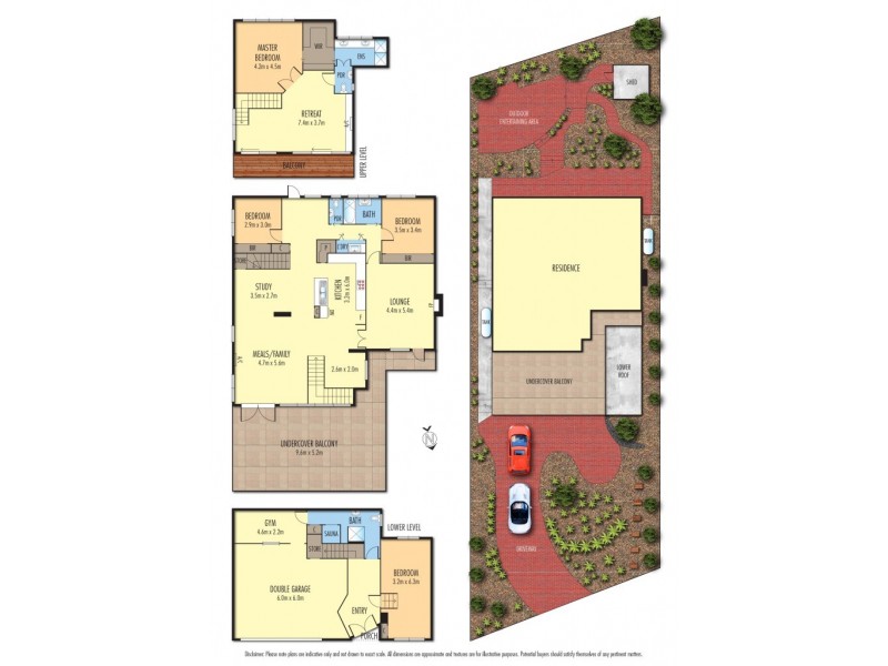 70 Mt Pleasant Road, Eltham VIC 3095 Floorplan