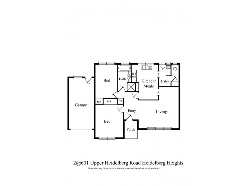 2/601 Upper Heidelberg Road, Heidelberg Heights VIC 3081 Floorplan