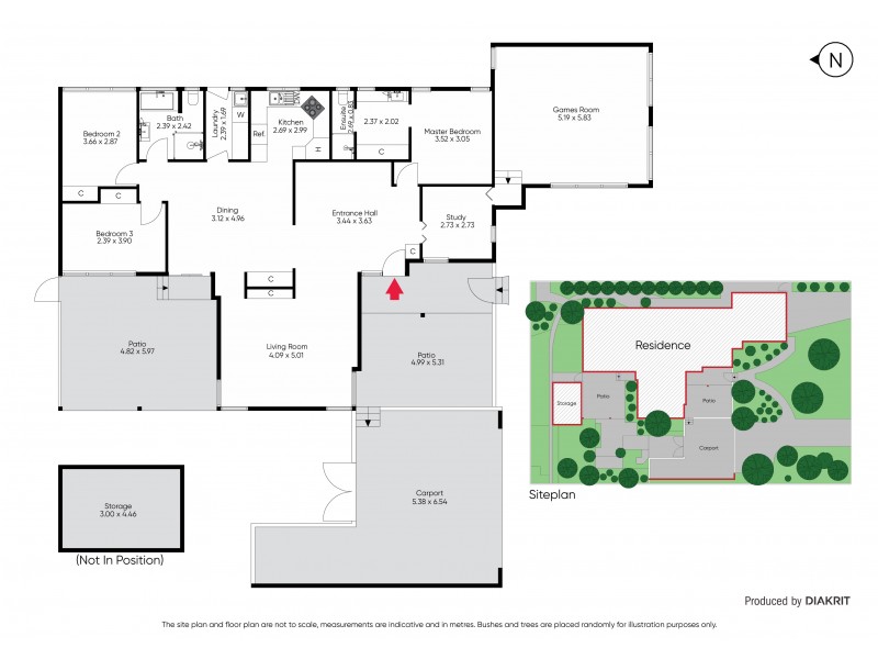 53 Narbethong Drive, Greensborough VIC 3088 Floorplan