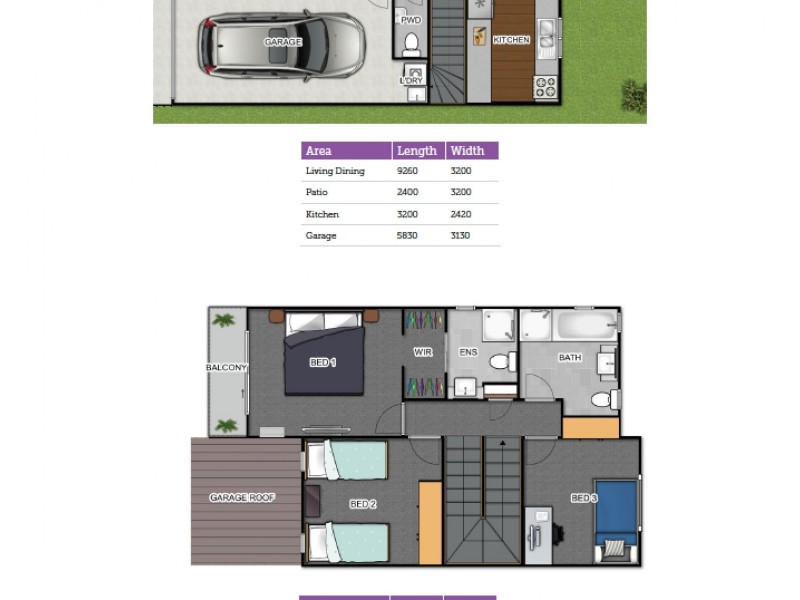 37/61 Caboolture River Road, Morayfield QLD 4506 Floorplan