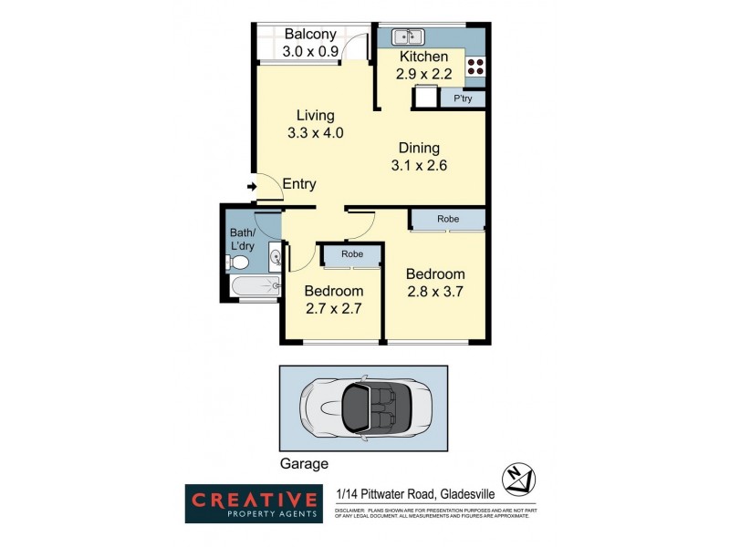 1/14-16 Pittwater Road, Gladesville NSW 2111