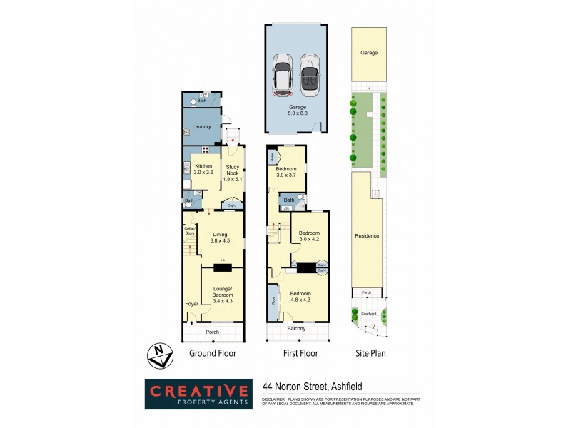 44 Norton Street, Ashfield NSW 2131 Floorplan