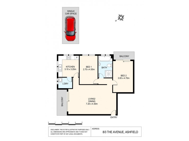 8/3-5 The Avenue, Ashfield NSW 2131