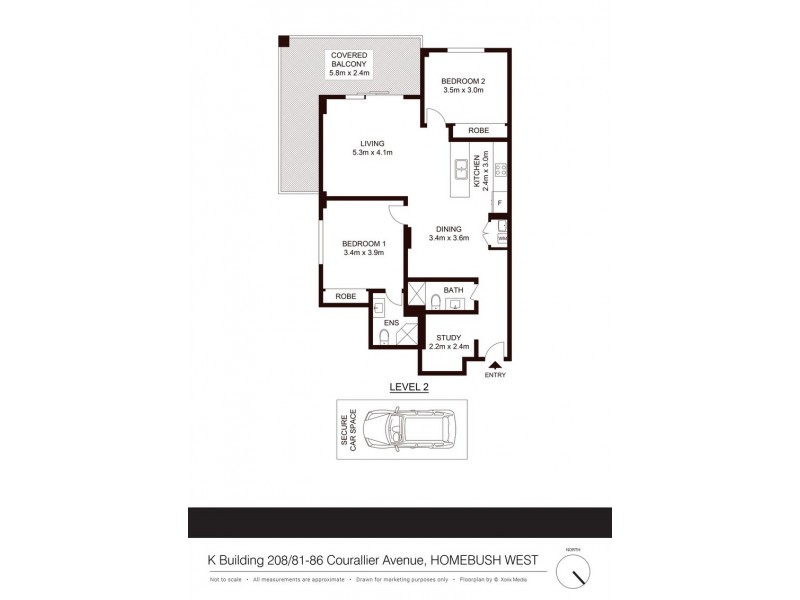 K208/81-86 Courallie Avenue, Homebush West NSW 2140