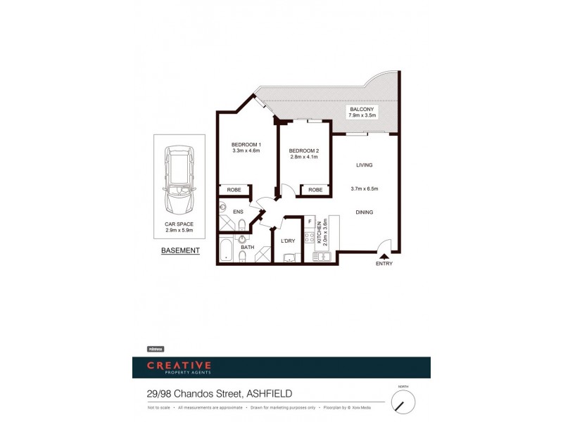 29/98 Chandos Street, Ashfield NSW 2131