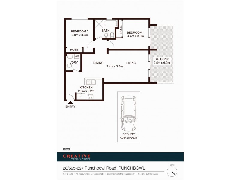 28/695 Punchbowl Road, Punchbowl NSW 2196 Floorplan