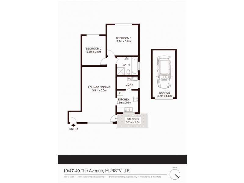 10/47-49 The Avenue, Hurstville NSW 2220