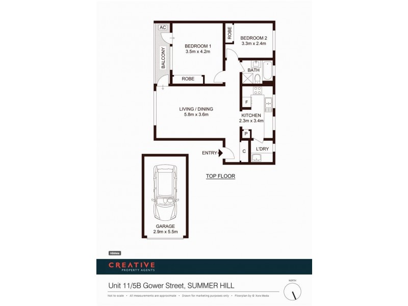 11/5B Gower Street, Summer Hill NSW 2130