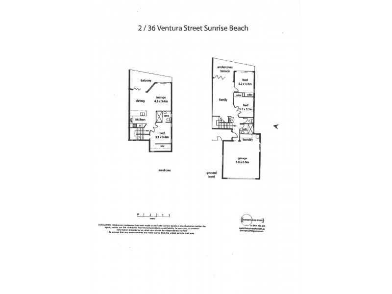 2/36 Ventura Street, Sunrise Beach QLD 4567 Floorplan