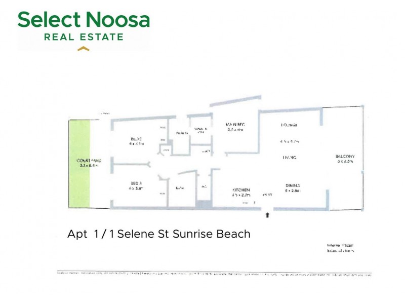 1/1 Selene, Sunrise Beach QLD 4567 Floorplan