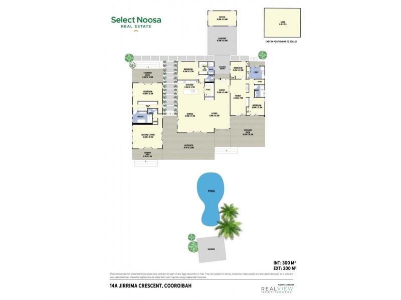 14A Jirrima Crescent, Cooroibah QLD 4565 Floorplan