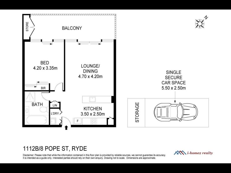 1112B/5 Pope St, Ryde NSW 2112