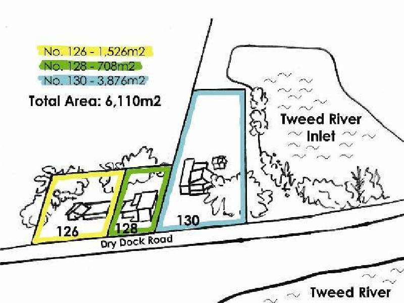 126, 128 & 130 Dry Dock Road, Tweed Heads South NSW 2486