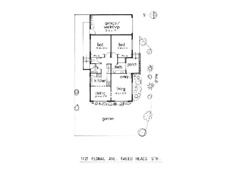 1/21 Floral Avenue, Tweed Heads South NSW 2486