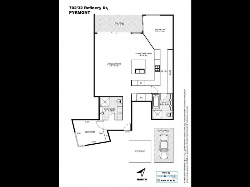 702/32 Refinery Drive, Pyrmont NSW 2009