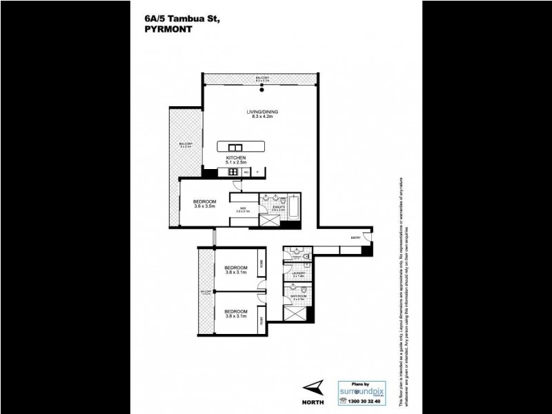 6a/5 Tambua Street, Pyrmont NSW 2009