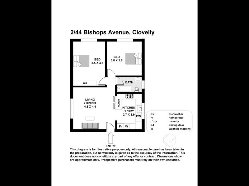 2/44 Bishops Avenue, Clovelly NSW 2031