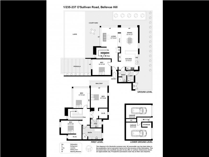 1/235-237 O’Sullivan Road, Bellevue Hill NSW 2023