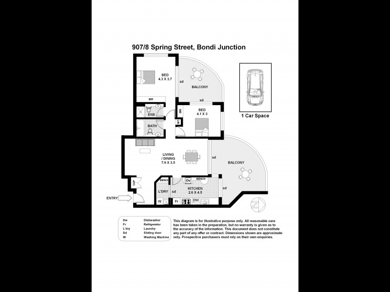 907/8 Spring Street, Bondi Junction NSW 2022