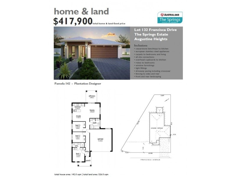 Lot 132 Francisca Drive, Augustine Heights QLD 4300