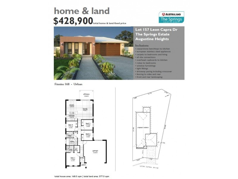 Lot 157 Leon Capra Drive, Augustine Heights QLD 4300