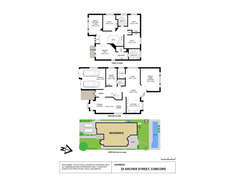 25 ARCHER STREET, Concord NSW 2137 Floorplan