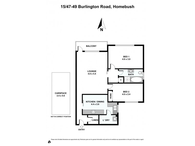 15/47-49 BURLINGTON ROAD, Homebush NSW 2140