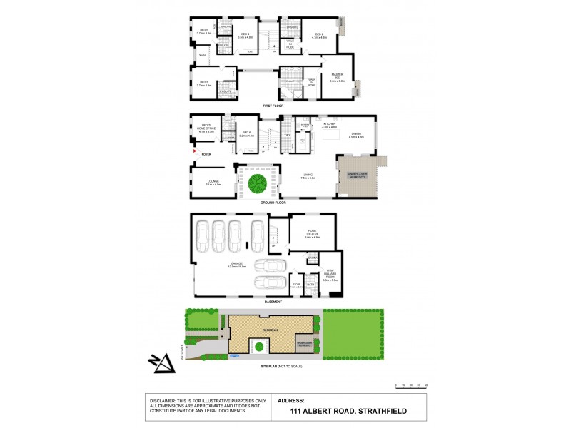 111 ALBERT ROAD, Strathfield NSW 2135 Floorplan