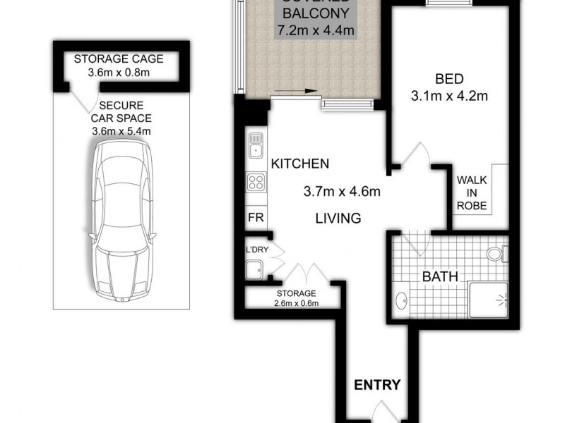 22/12-14 ANN STREET, Lidcombe NSW 2141 Floorplan