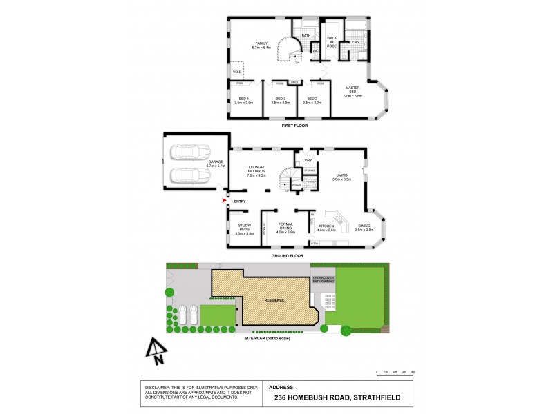 236 HOMEBUSH ROAD, Strathfield NSW 2135 Floorplan