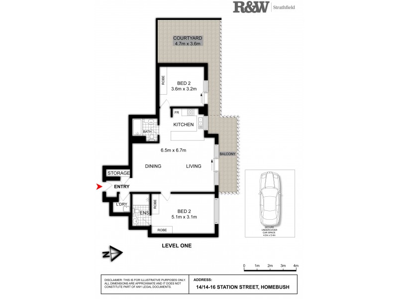 14/14-16 Station Street, Homebush NSW 2140 Floorplan