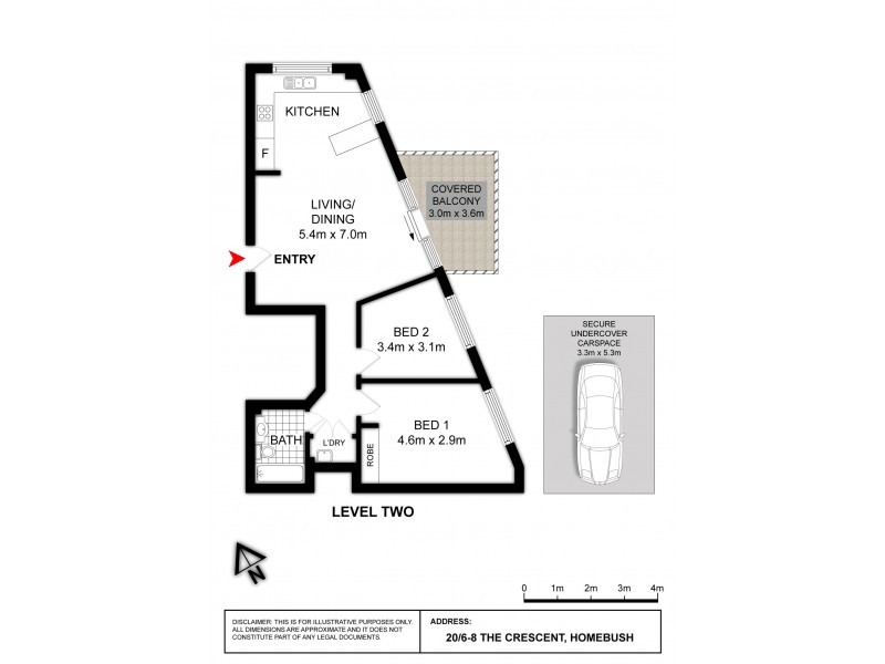 20/6-8 THE CRESCENT, Homebush NSW 2140