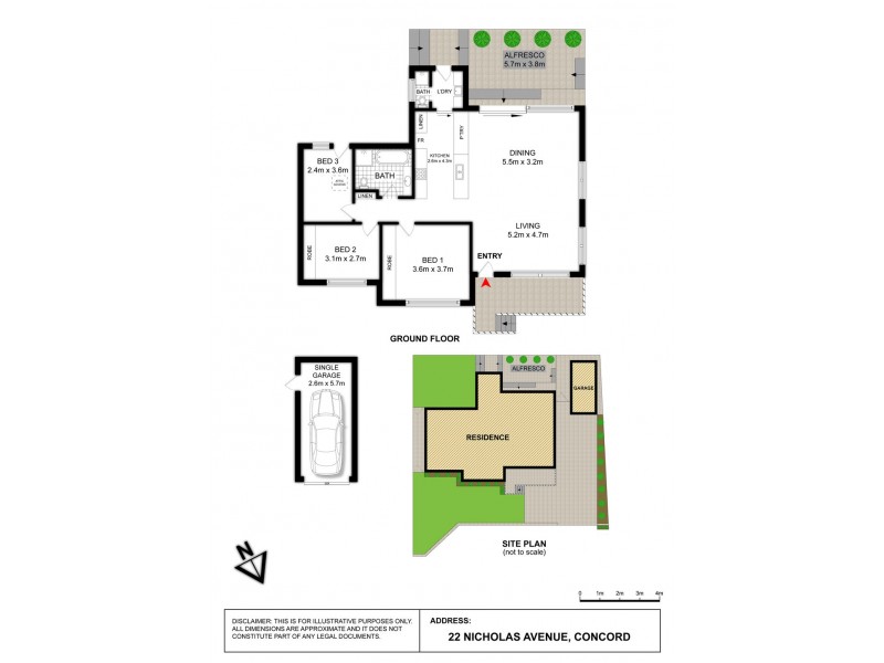 22 NICHOLAS AVENUE, Concord NSW 2137 Floorplan
