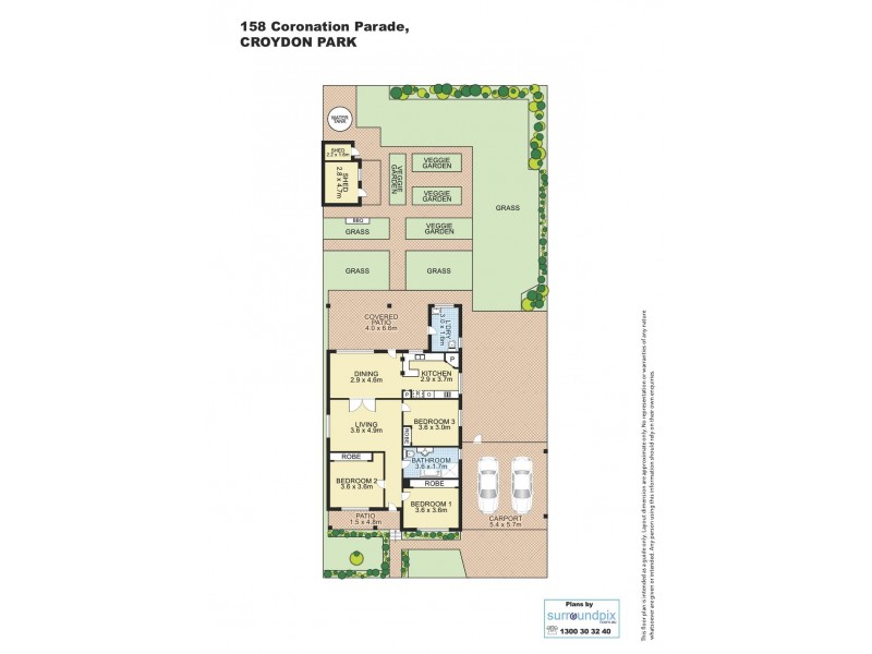 158 CORONATION PARADE, Croydon Park NSW 2133 Floorplan