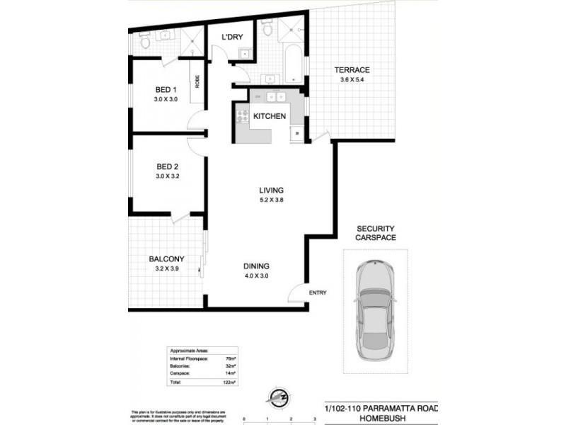 1/102-110 PARRAMATTA ROAD, Homebush NSW 2140