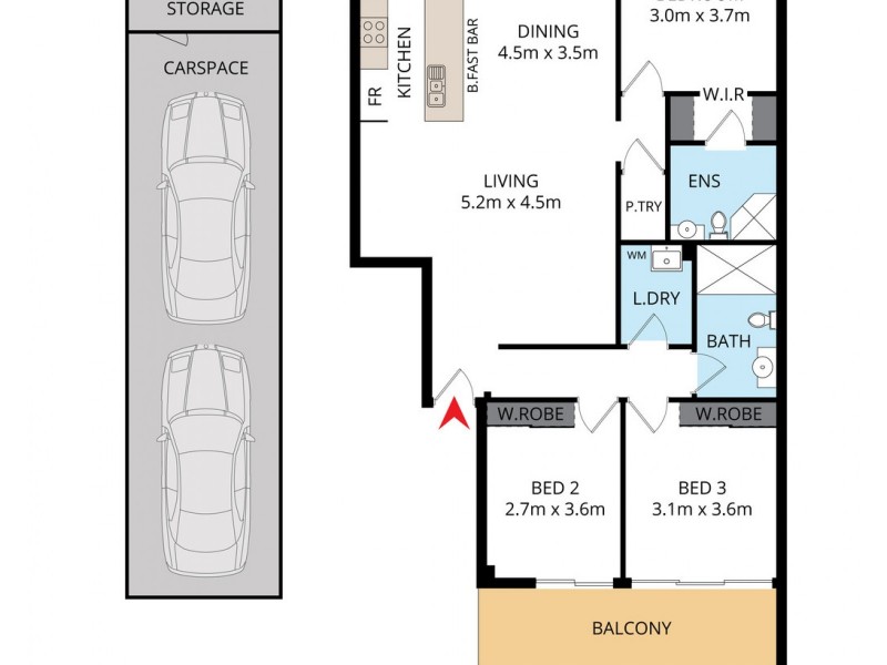 7/20 HOMEBUSH ROAD, Strathfield NSW 2135 Floorplan
