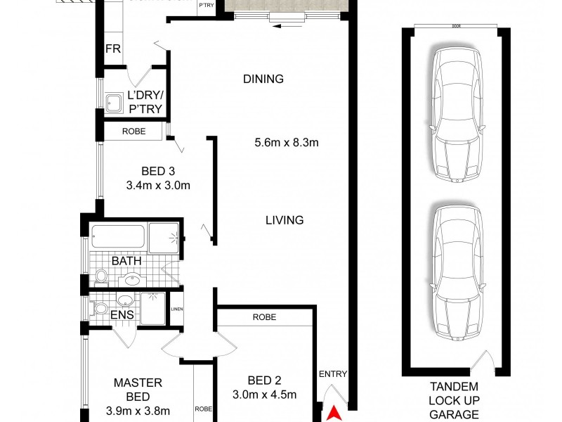 8/49-53 ALBERT ROAD, Strathfield NSW 2135 Floorplan