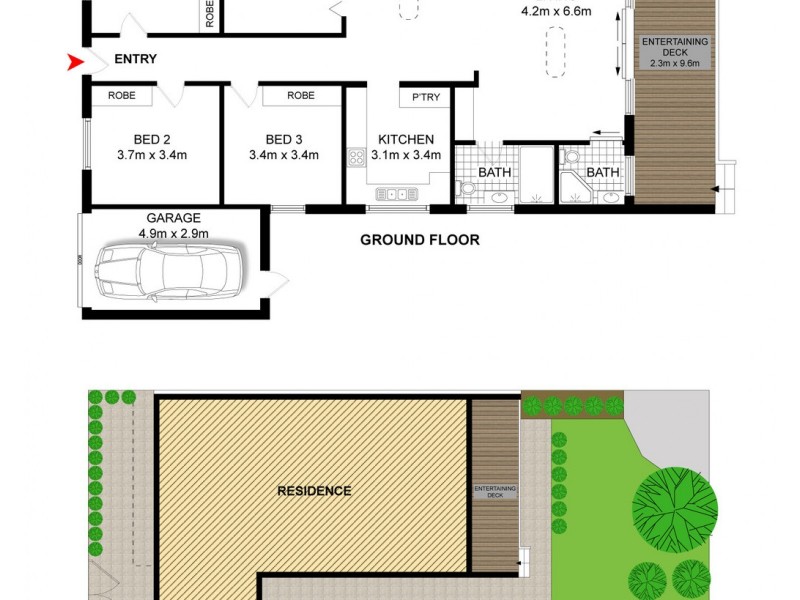 8 EMU STREET, Strathfield NSW 2135 Floorplan