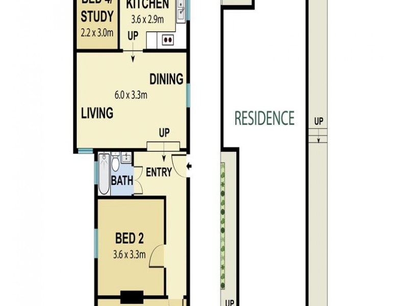 2 AUBREY STREET, Stanmore NSW 2048 Floorplan