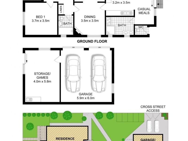 25 LONG STREET, Strathfield NSW 2135 Floorplan