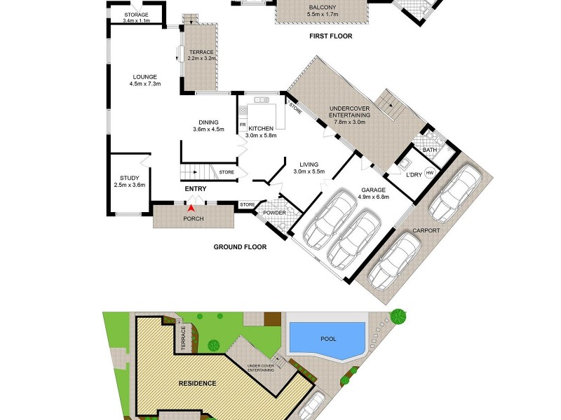 1 Boyce Avenue, Strathfield NSW 2135 Floorplan