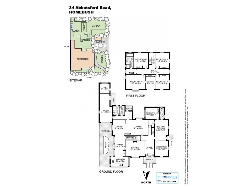 34 ABBOTSFORD ROAD, Homebush NSW 2140 Floorplan