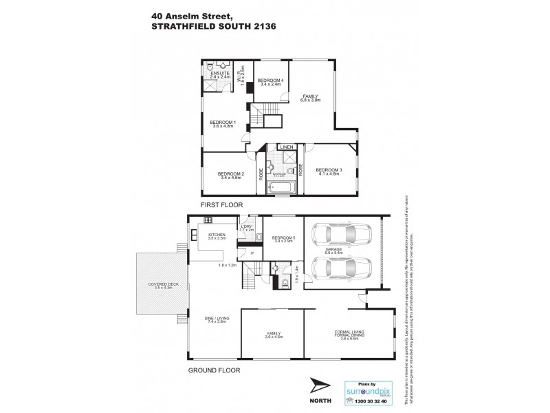 40 ANSELM STREET, Strathfield South NSW 2136 Floorplan