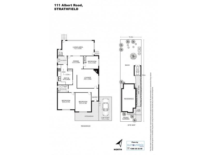 111 ALBERT ROAD, Strathfield NSW 2135 Floorplan