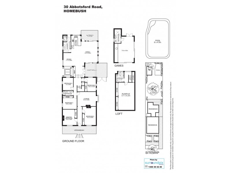 30 ABBOTSFORD ROAD, Homebush NSW 2140 Floorplan