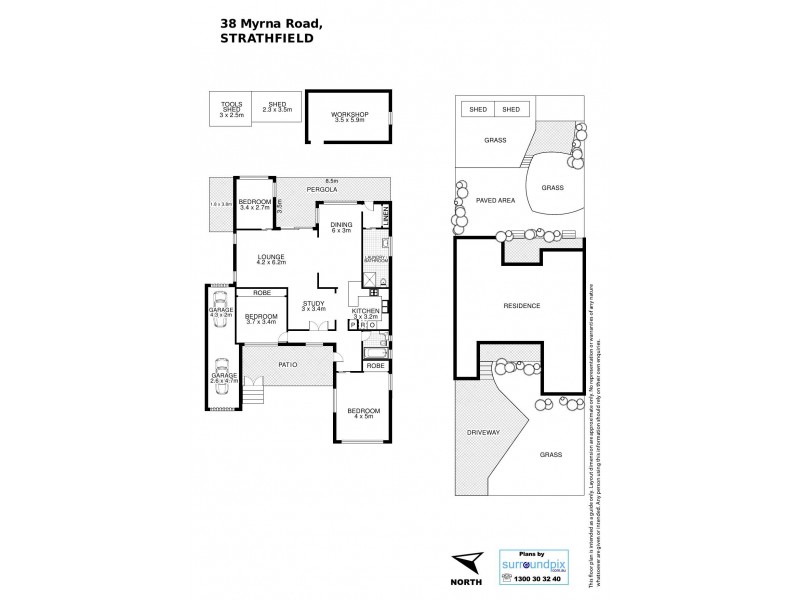 38 MYRNA ROAD, Strathfield NSW 2135 Floorplan